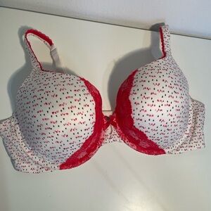 Body by Victoria's Secret Red and White Bra